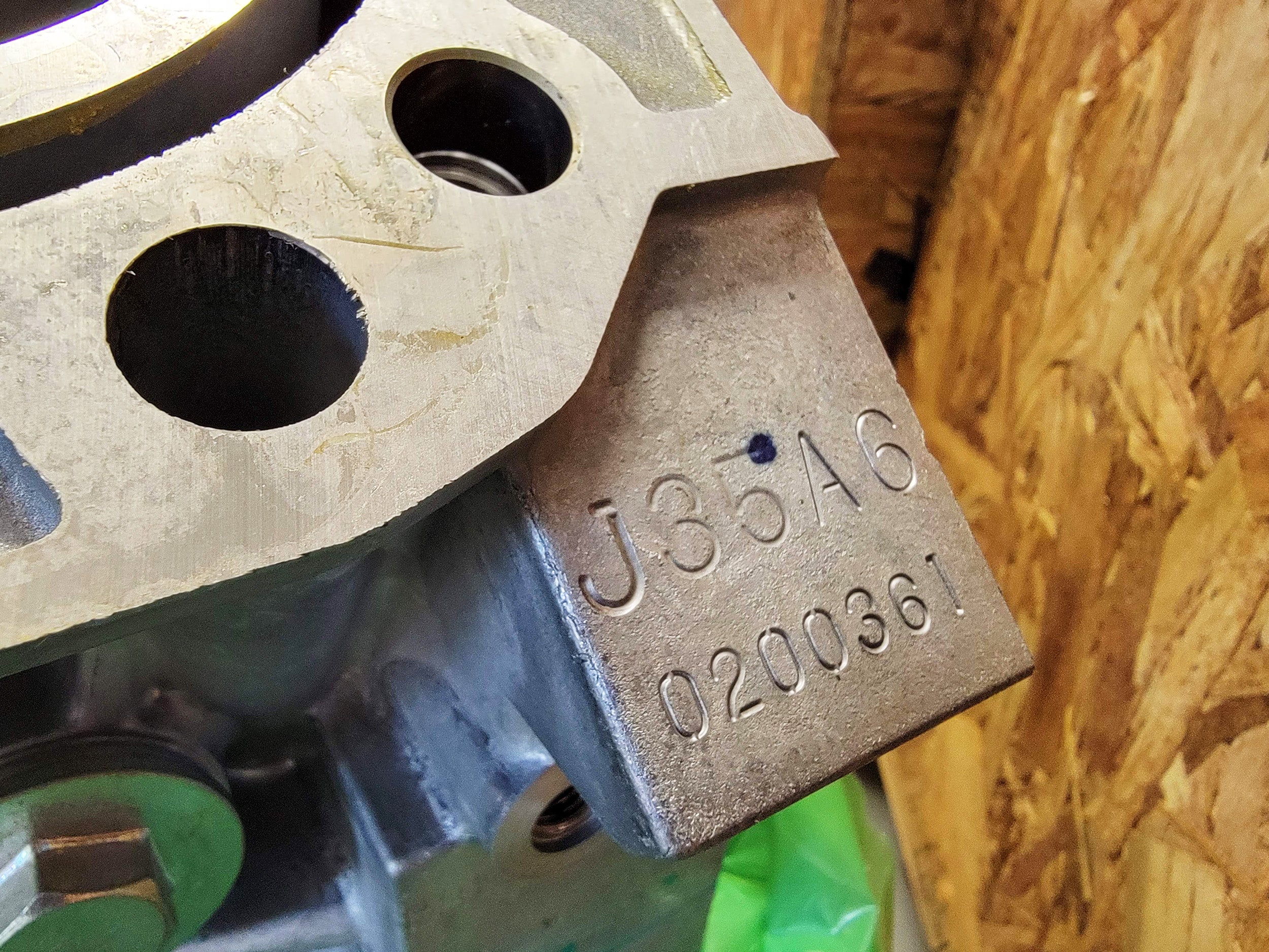J35A6 General Assembly, Cylinder Block OEM Honda