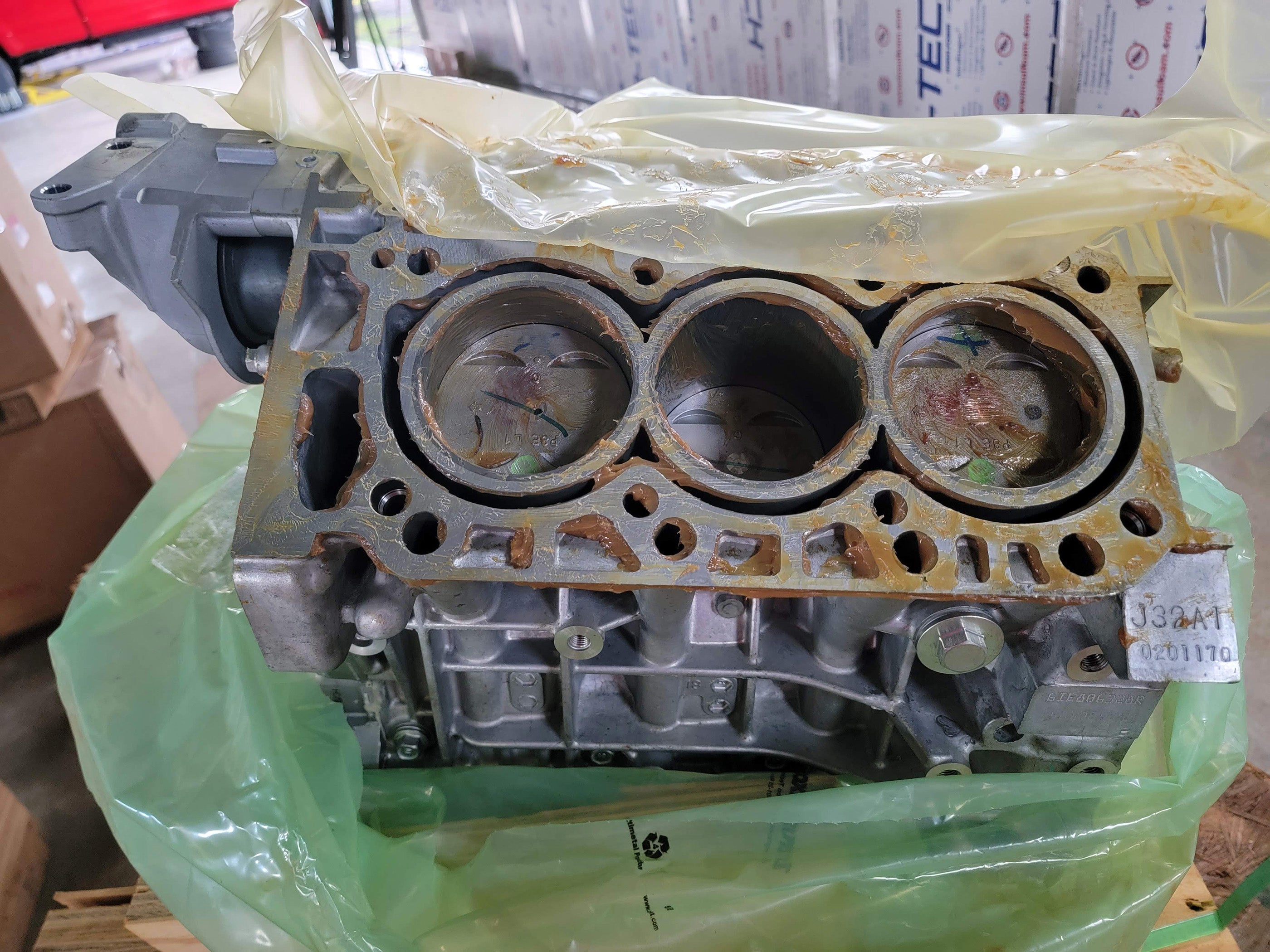J32A2 General Assembly, Cylinder Block OEM Honda