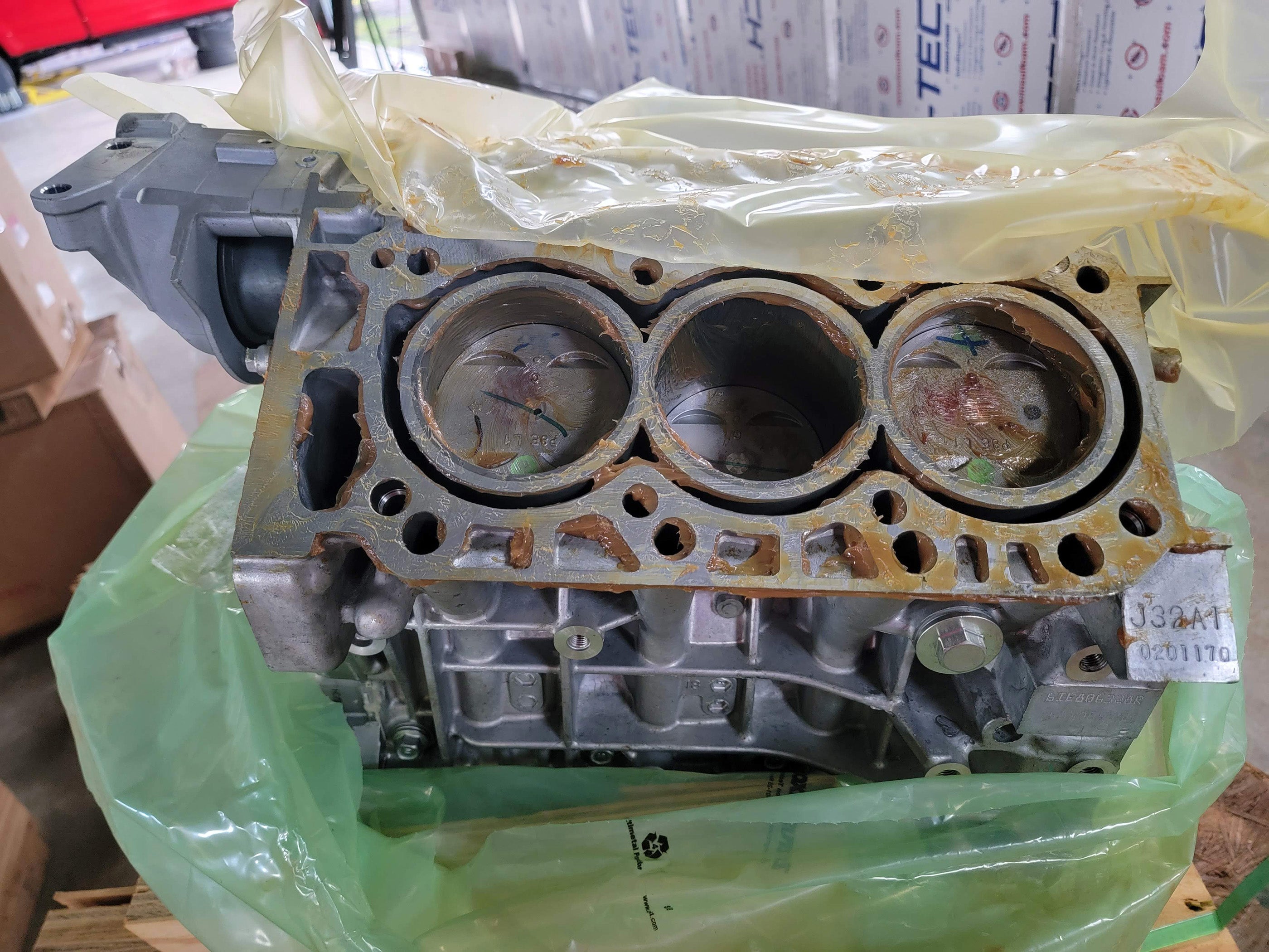 J32A1 General Assembly, Cylinder Block OEM Honda