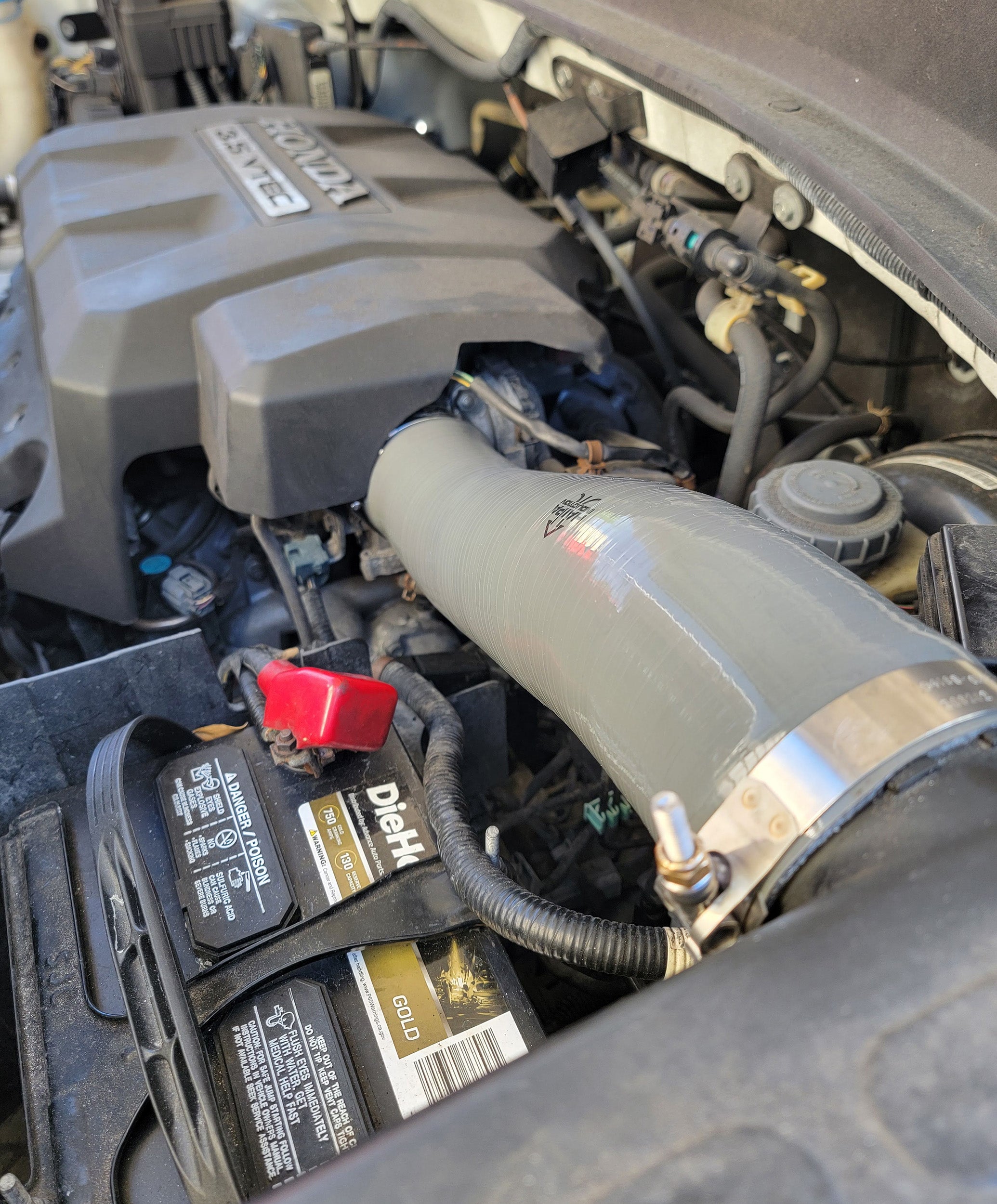 Haipa Induction 2006-2008 Honda Ridgeline High Flow Silicone Intake Tube