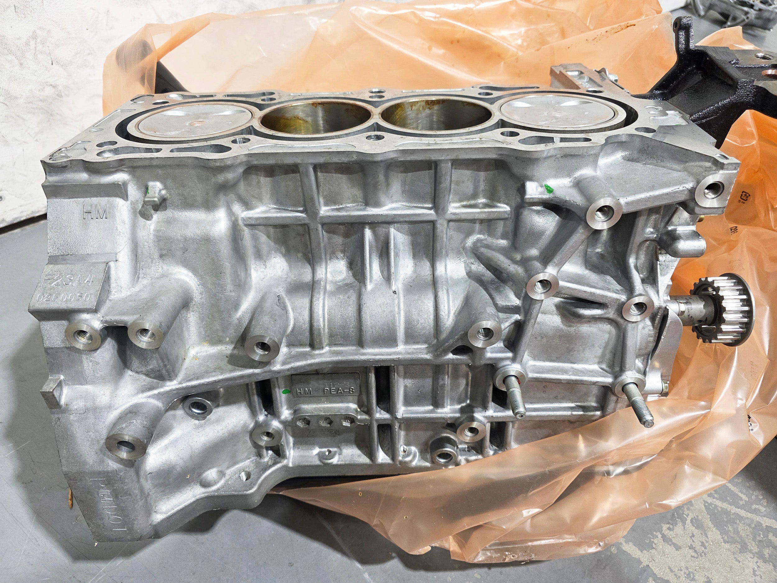 F23A4 General Assembly, Cylinder Block OEM Honda