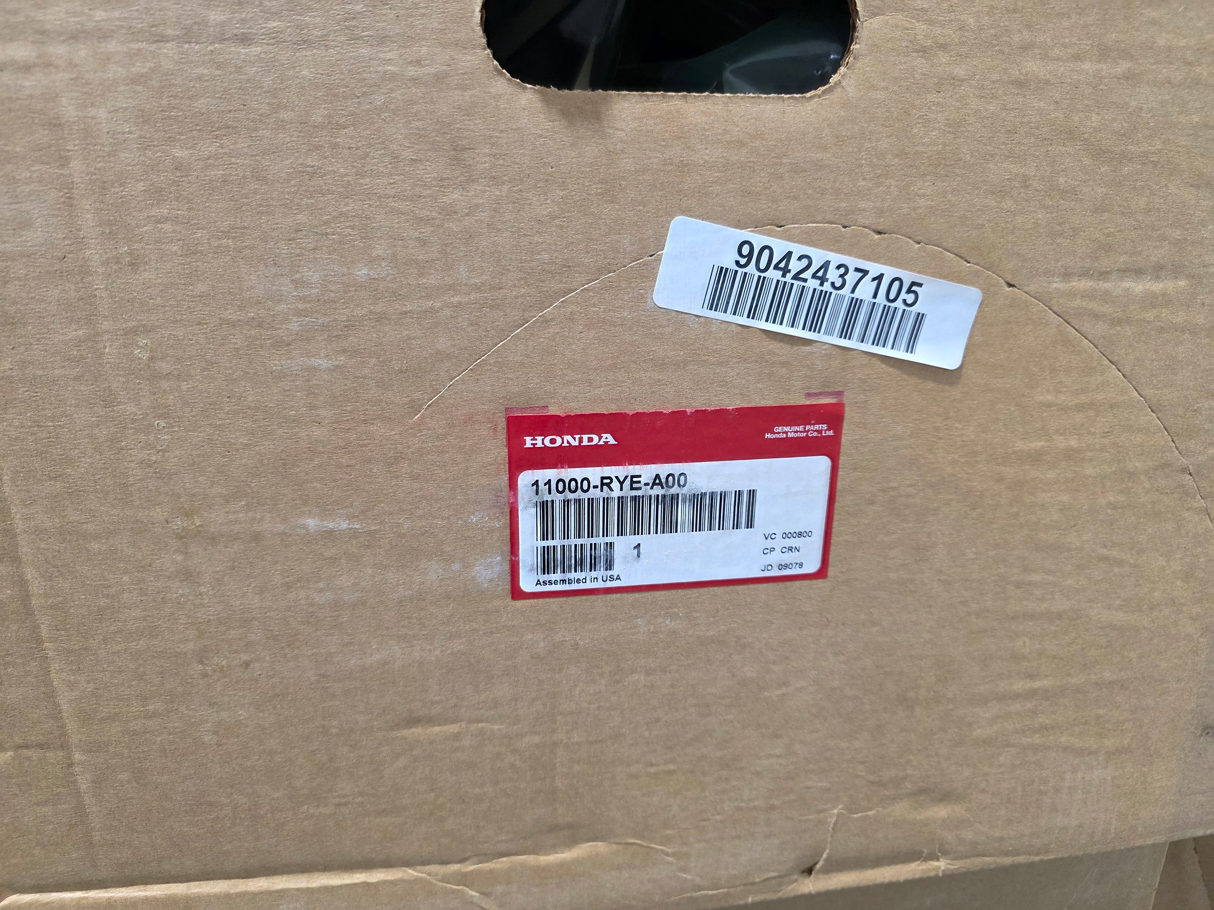 Brand New J37A1 Bare Cylinder Block Assembly ( 07-09 Acura MDX & 09-10 Acura RL )