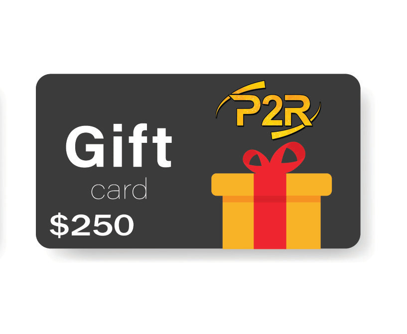 P2R Power Rev Racing Gift Card