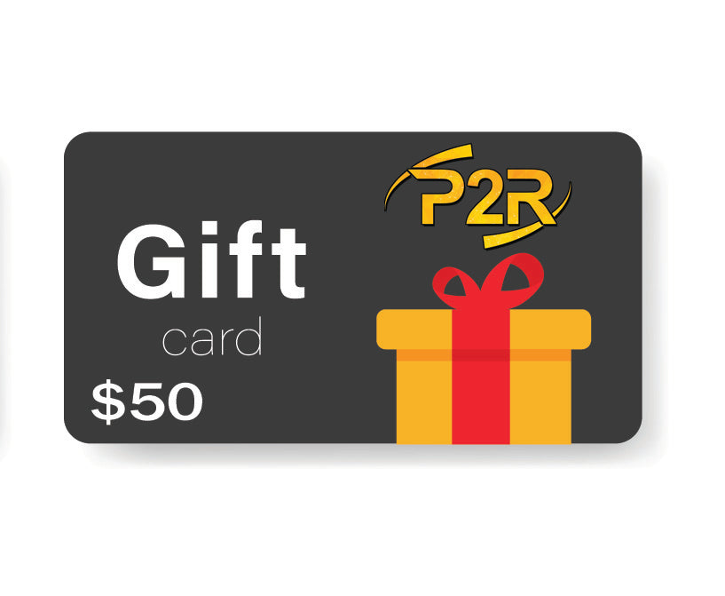 P2R Power Rev Racing Gift Card