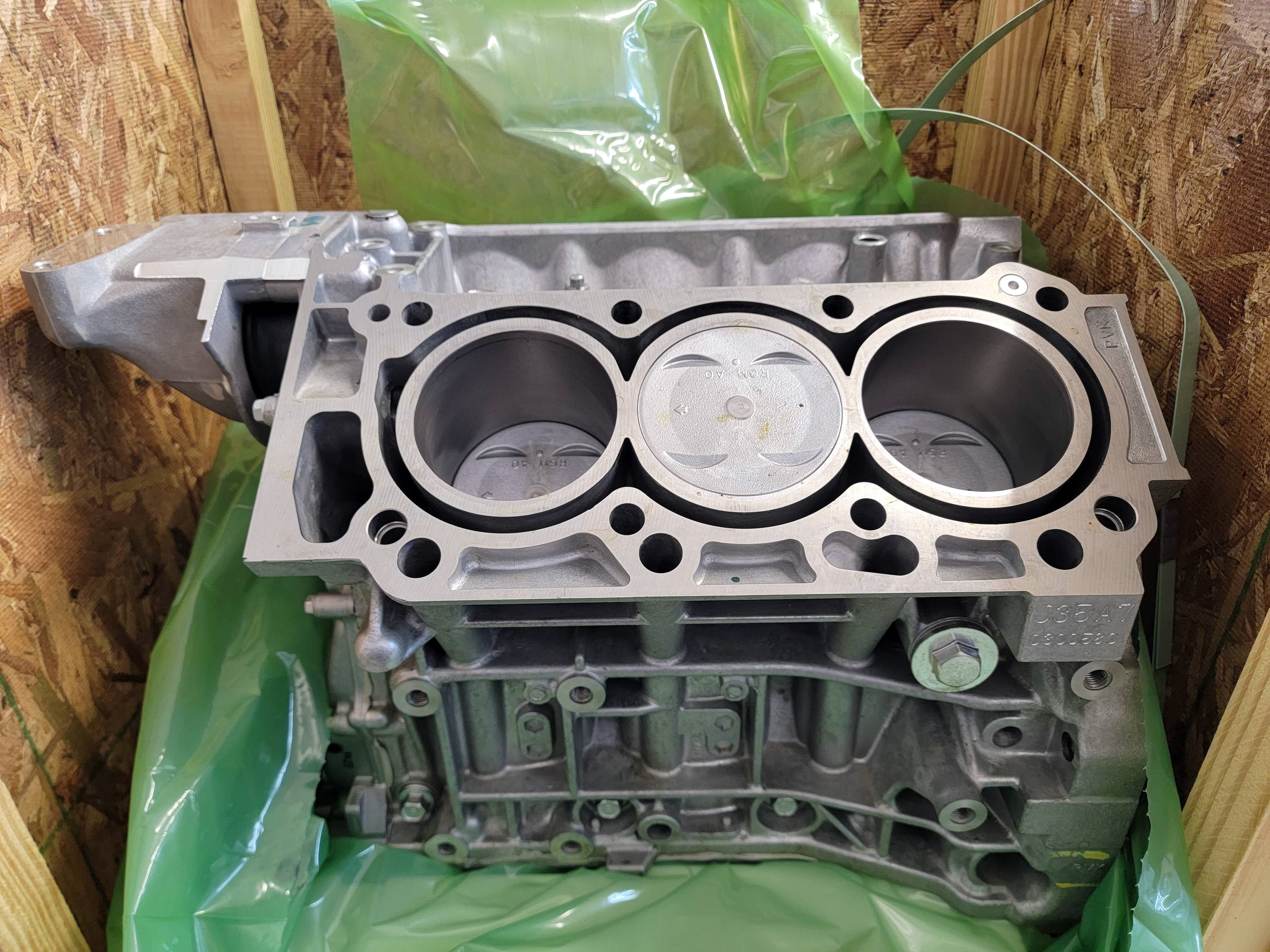 J35Y2 General Assembly, Cylinder Block OEM Honda