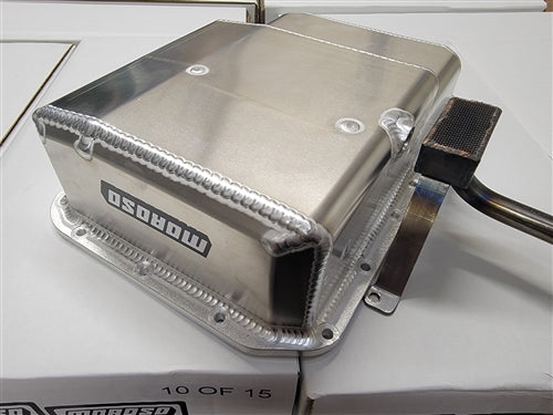 Moroso Low Profile J Series Drag Racing Aluminum Oil Pan