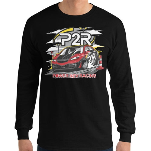 P2R TL Design Long Sleeve T-Shirt Black