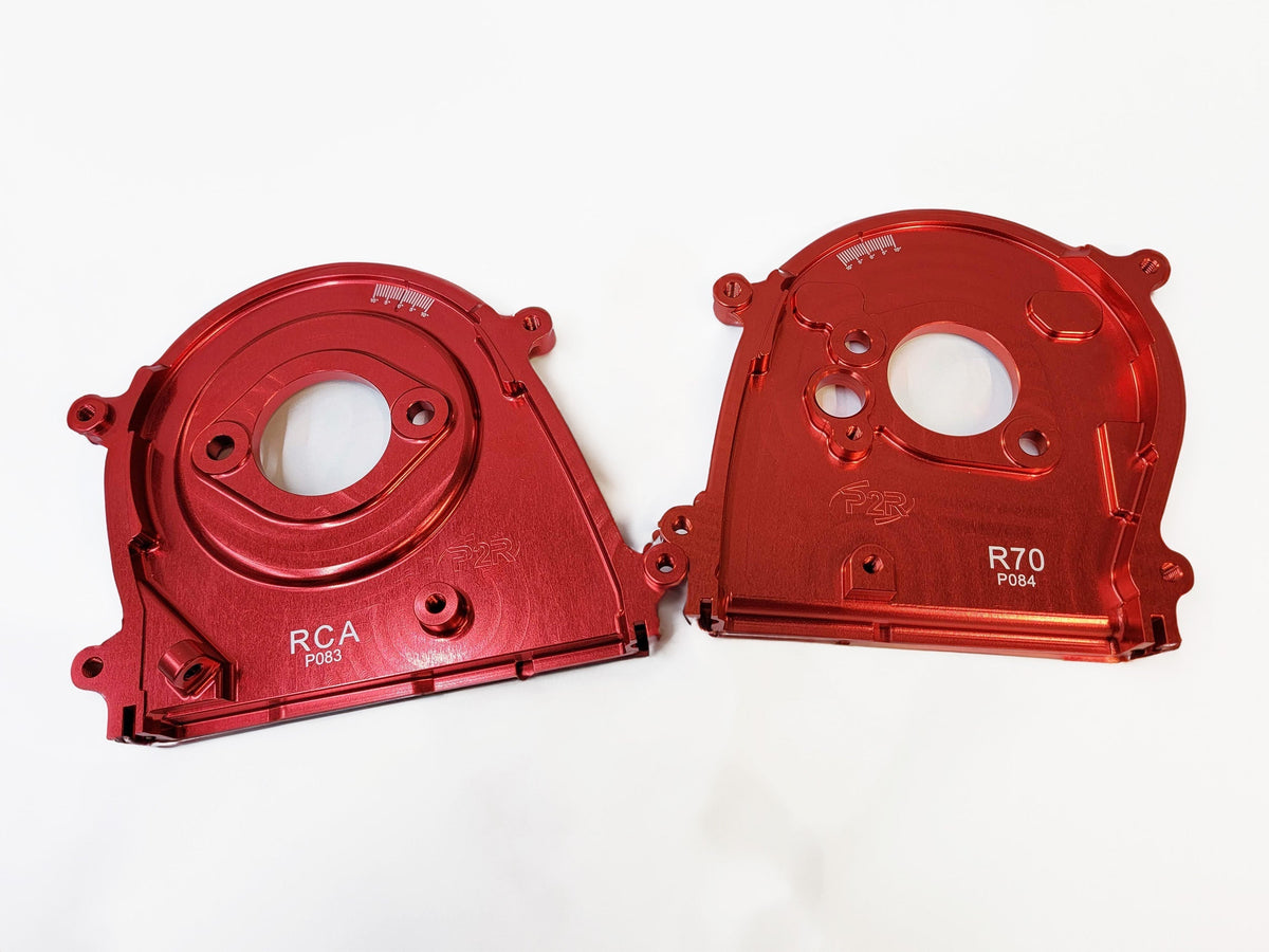 P2R Billet Timing Belt Back Cover Plate Kit - 15-20 Acura TLX