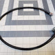 24" Black Covered PTFE 3an Line - Straight & 90° Ends