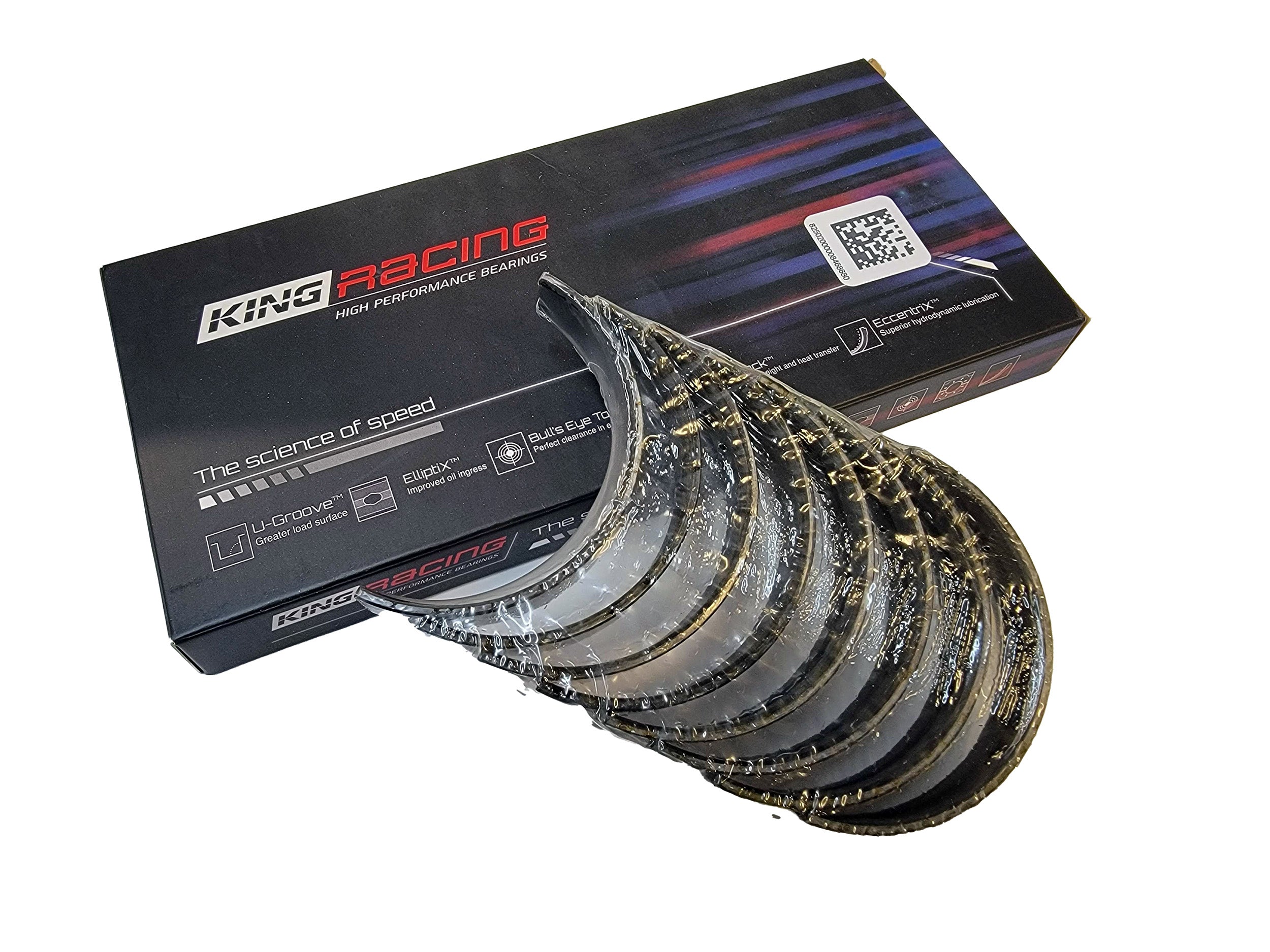 King Racing Main Bearings Set For Honda J-Series V6 - J30, J32, J35