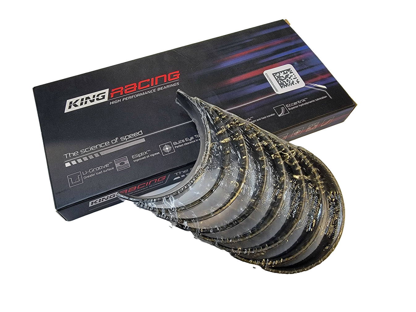 King Racing Main Bearings Set For Honda JSeries V6 J30, J32, J35