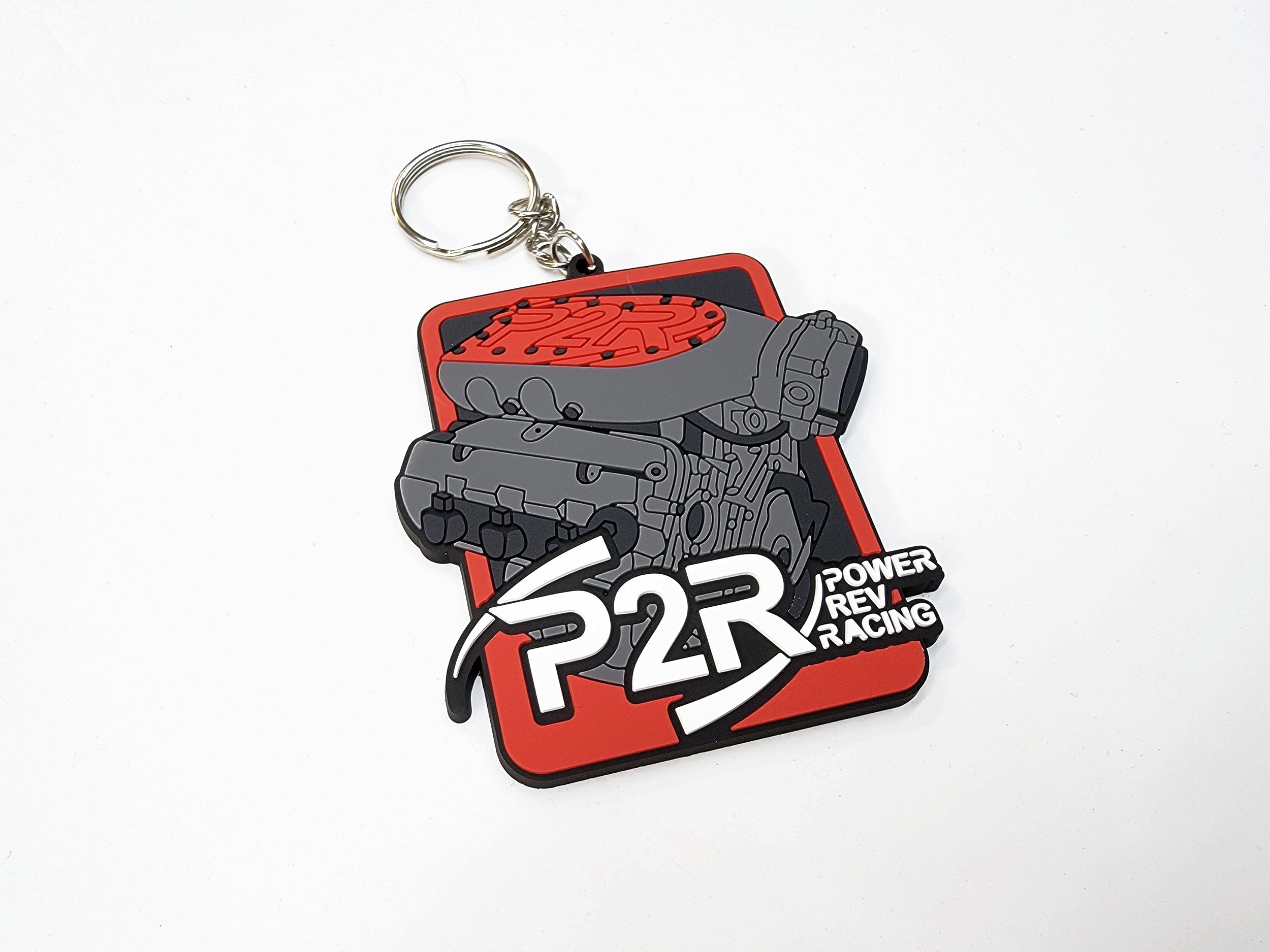 P2R Engine Design Keychain