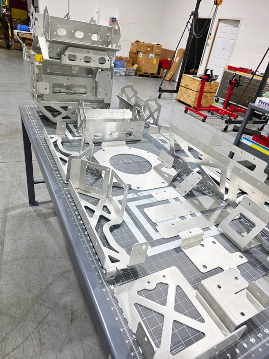 P2R J Series Sheet Metal Mock Up Engine Kit