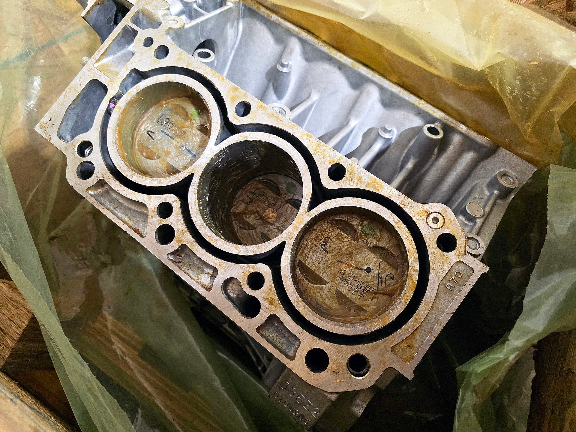 J35Z2 General Assembly, Cylinder Block OEM Honda