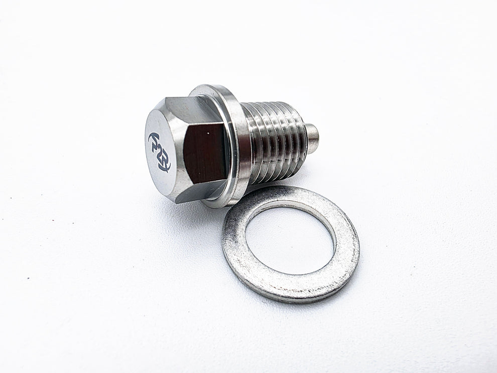 P2R J Series Engine Titanium Magnetic Drain Bolt – P2R Power Rev Racing