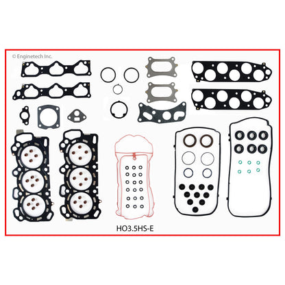 Honda & Acura J35Z 3.5L V6 Full Gasket Set (08-12) — Enginetech HO3.5K-1