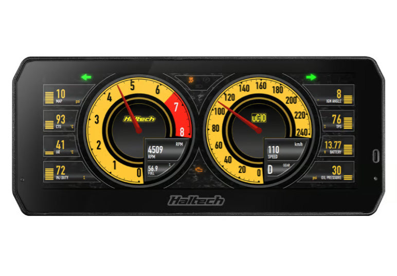 Haltech uC-10 Digital Dash Size: 10in