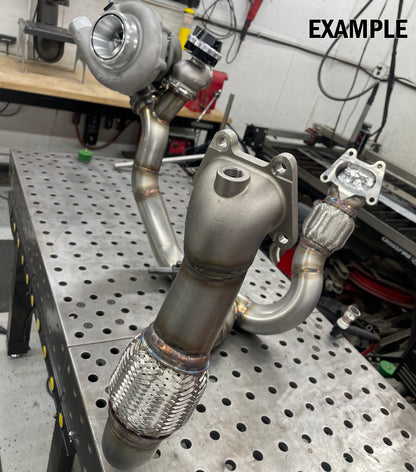 J Series 2nd Gen 316 Stainless Casted Oval to Round Manifold Starter