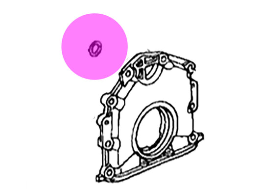 J Series Rear Main Seal Plate O-Ring 91308-P3R-T01 (26.2X2.4)