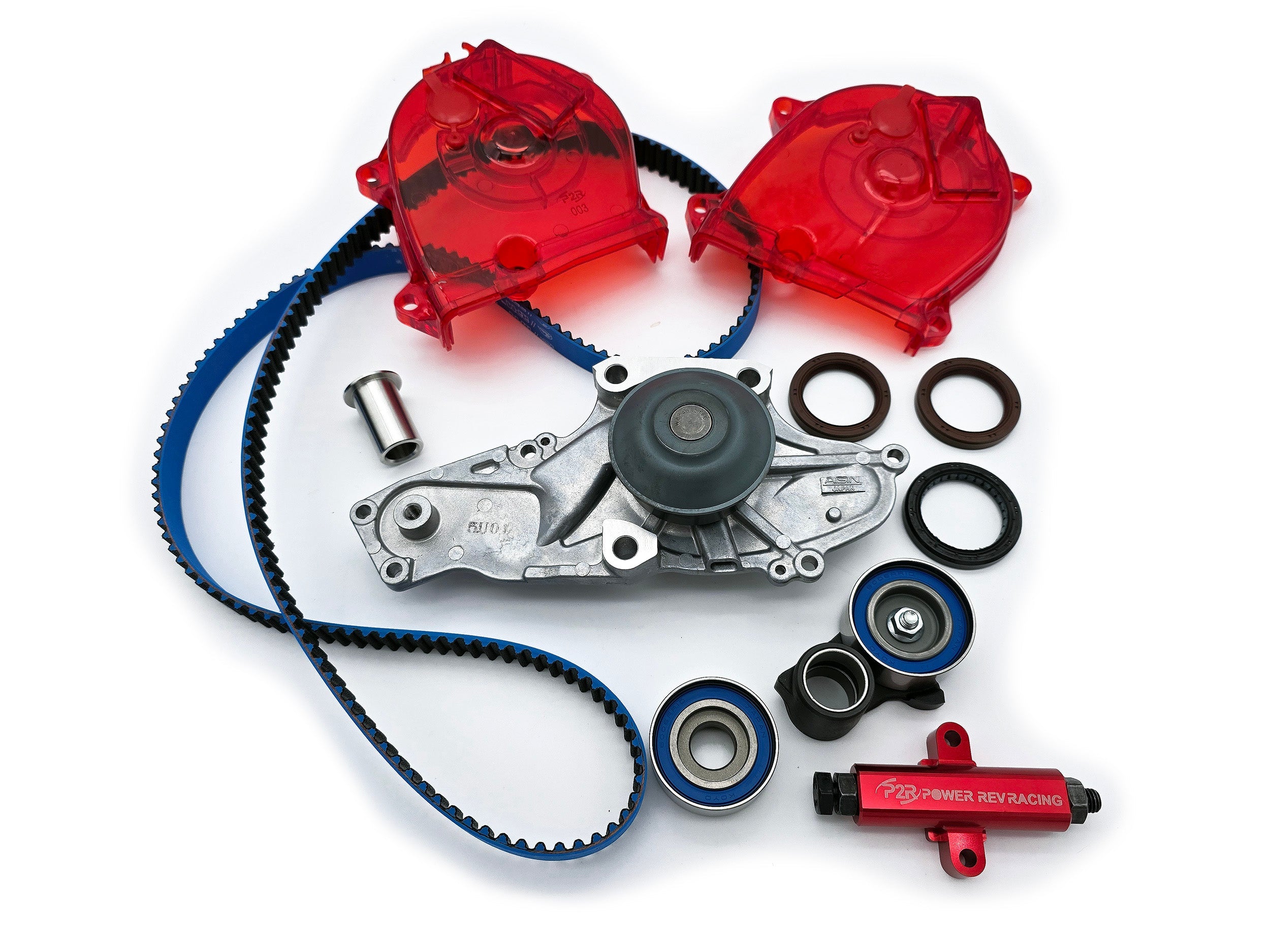 P2R Performance Timing Belt Kit - Red