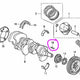 OEM Honda Crank Key (4.5X24)