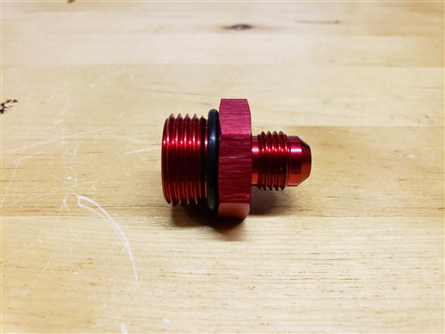 8AN o-ring to 4AN flare