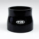 P2R 3" to 3.25"  Black Silicone Coupler 3 Ply