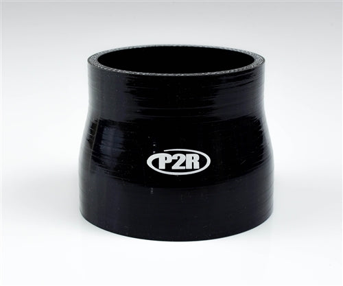 P2R 3" to 3.25"  Black Silicone Coupler 3 Ply