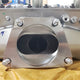 Stainless Exhaust Flange Oval to 2.75" Round